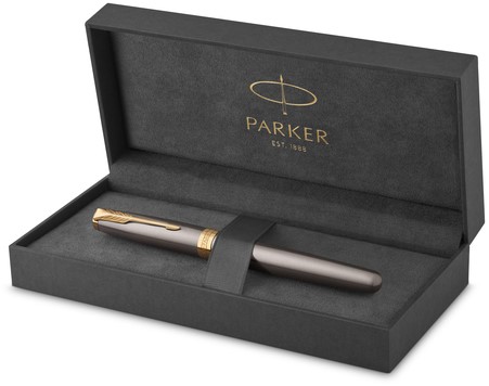 Rollerpen Parker Sonnet Grey Collection GT F grijs 1 Stuk-2