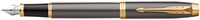 Vulpen Parker IM Grey Collection GT F grijs 1 Stuk