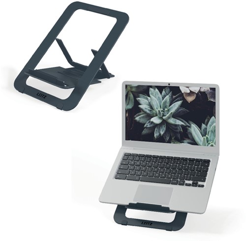 Laptopstandaard Leitz Ergo alu plat verstelbaar 1 Stuk-3