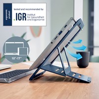Laptopstandaard Leitz Ergo alu plat verstelbaar 1 Stuk-3