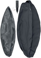 Actieve zitbal Leitz Ergo 65cm anti-rol donkergrijs-12