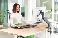 Monitorarm Leitz Ergo ruimtebesparend enkel 1 Stuk-6