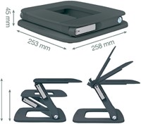 Laptopstandaard Leitz Ergo verstelb multihoek gs 1 Stuk-2
