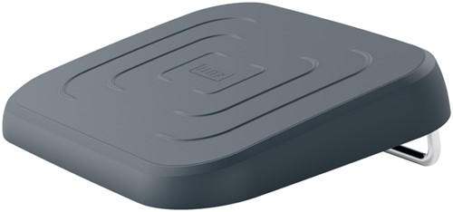 Voetensteun Leitz Ergo verstelb gerecycled grijs 1 Stuk