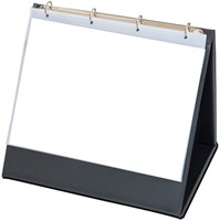 Tafelflipover Rillstab  A4 liggend zwart 10 tassen 10 Stuk