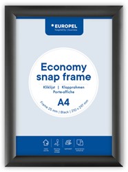 Kliklijst Europel Economy A4 zwart 1 Stuk