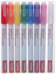 Krijtstift Europel watervast 1-3mm ass 8 stuks 8 Stuk