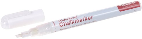 Krijtstift Europel watervast 1-3mm wit 1 Stuk-2