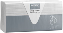 Handdoek Katrin Plus z-vouw 3-laags 203x255mm wit 21 pak