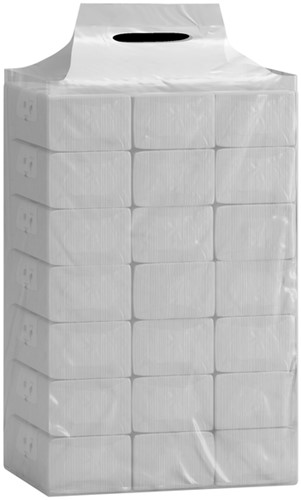 Handdoek Katrin Plus easy pick z-vouw 3-laags 203x255mm 21x120vel wit 87211-2
