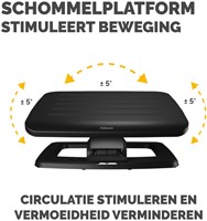 Voetensteun Fellowes Hana LT zwart 1 Stuk-3