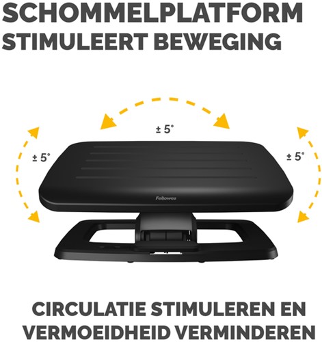 Voetensteun Fellowes Hana LT zwart 1 Stuk-3