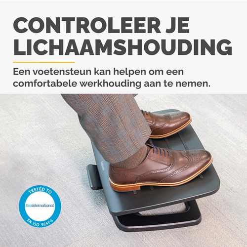 Voetensteun Fellowes Hana LT zwart-1