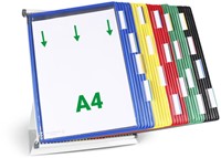 Zichtpanelensysteem bureau Tarifold A4 ass 30st 1 Stuk-3