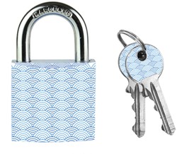 Hangslot Masterlock 30mm golven motief 1 Stuk