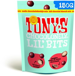 Chocolade Tony Choco Lil Bits melk koekje 150 gr 150 Gram