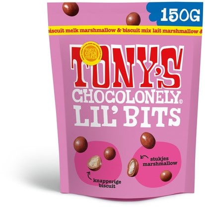 Chocolade Tony's Choco Lil Bits mar bisc 150 gram 150 Gram