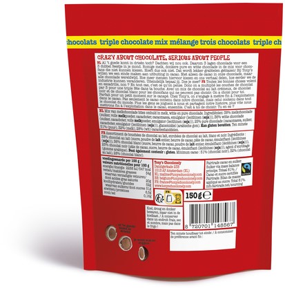 Chocolade Tony's Choco Lil Bits tri choc 150 gram 150 Gram-2