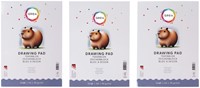 Tekenblok Qrea A5 50 vel 90gr gelijmd-2