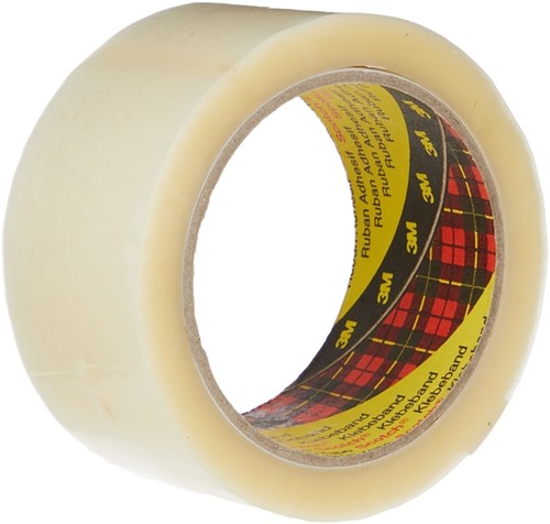 Verpakkingstape Scotch 371 48mmx66m transparant PP 1 Rol-2