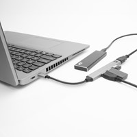 USB-C hub 3x USB-A 2.0 en 1x USB-A 3.0 1 Stuk-2