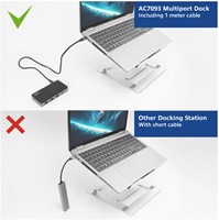 USB-C 4K MST dockingstation voor 2 HDMI-monitoren 1 Stuk-1