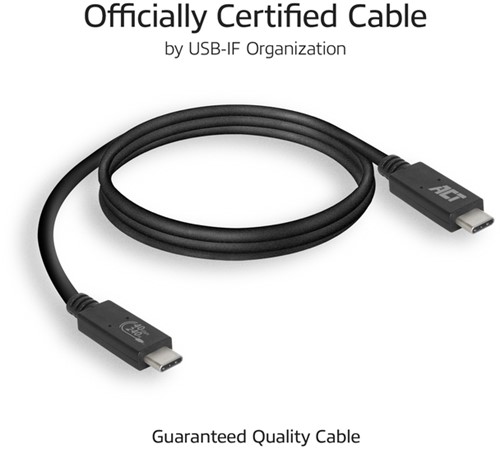 USB4® 40Gbps kabel USB-C USB-IF 1 Stuk-3