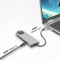 USB-C 4K docking station voor 1 HDMI monitor 1 Stuk-2