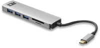 USB-C hub 3.0 3x USB-A cardreader PD 1 Stuk-3