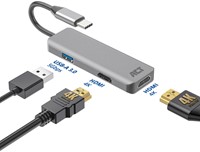 Adapter ACT USB-C 4K multiport 2 HDMI monitoren 1 Stuk-1