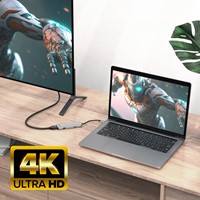 Adapter ACT USB-C 4K multiport 2 HDMI monitoren 1 Stuk-4
