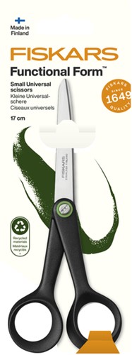 Schaar Fiskars Functional Form klein 17cm zwart 1 Stuk