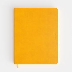 Notitieboek de KEMPEN Independent 171x220mm blanco 192 pag 90gr geel