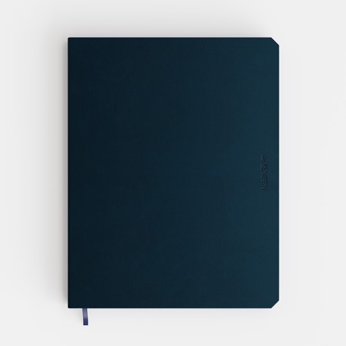 Notbk de KEMPEN Silence 171x220 blanco 192pag dbl 1 Stuk