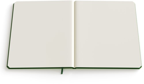 Notitieboek de KEMPEN Silence 171x220mm blanco 192 pag 90gr dblauw-3