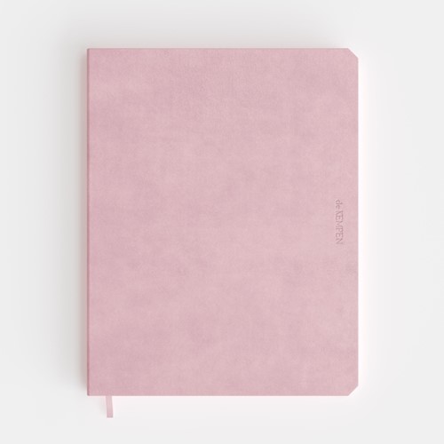 Notitieboek de KEMPEN Brut 171x220mm lijn 192 pagina's 90gr roze