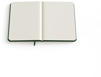 Notitieboek de KEMPEN Silence 110x160mm blanco 160 pag 90gr dblauw-3