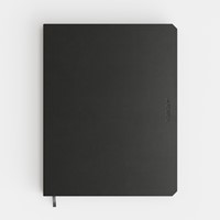 Notitieboek de KEMPEN Silence 171x220mm lijn 192 pag 90gr donkerblauw