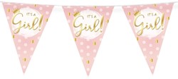 Party Flags foil It's a girl! 1 Zak