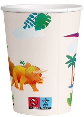 Cups Dino 8 Stuk-3