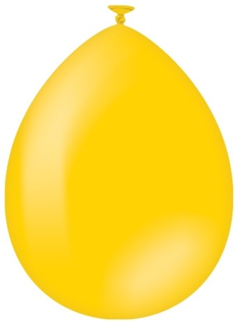 Balloons 25 pcs. Yellow 25 Stuk