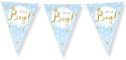 Party Flags foil It's a boy! 1 Stuk