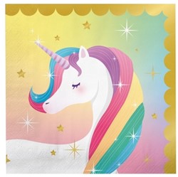 Napkins Unicorn 16 Stuk