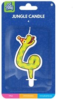 Jungle candle 4 Snake 1 Stuk-2
