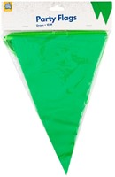 Party Flag PE Green 1 Stuk-2