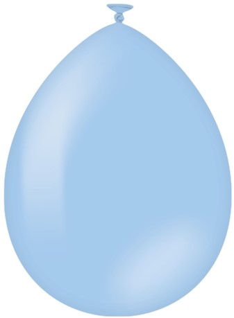 Balloons 25 pcs. Baby blue 25 Stuk