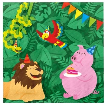 Napkins Jungle 16 Stuk