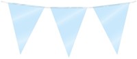 Party Flag Foil Baby Blue 1 Stuk