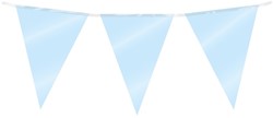 Party Flag Foil Baby Blue 1 Stuk