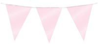 Party Flag Foil Baby Pink 1 Stuk